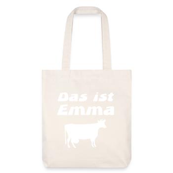 Emma - Stanley/Stella recycelter Heavyweight Stoffbeutel - Naturweiß - Vorne