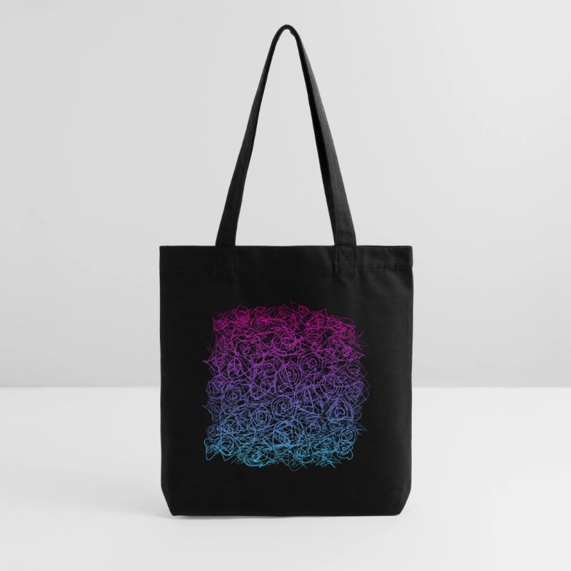 Pattern (scribble) Stanley/Stella Heavyweight Recycled Tote Bag