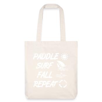 Dicton de planche à voile - Tote bag épais recyclé Stanley/Stella - blanc cassé - Devant