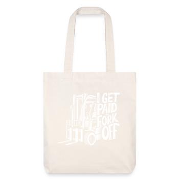 Soyez payé pour le forking - Tote bag épais recyclé Stanley/Stella - blanc cassé - Devant