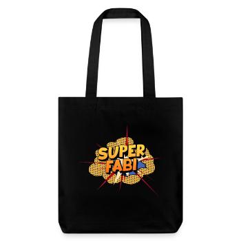 Fabian - Stanley/Stella Heavyweight Recycled Tote Bag - black - Front