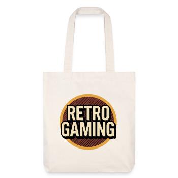 Retro Gaming - Stanley/Stella Heavyweight Recycled Tote Bag - natural white - Front