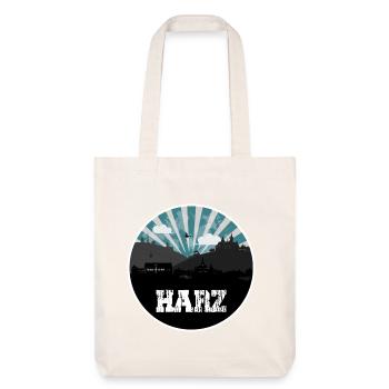 Résine bleu heure Skyline - Tote bag épais recyclé Stanley/Stella - blanc cassé - Devant