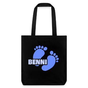 Benni - Stanley/Stella Heavyweight Recycled Tote Bag - black - Front