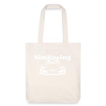 SimRacing Simulation de voiture Motorsport - Tote bag épais recyclé Stanley/Stella - blanc cassé - Devant