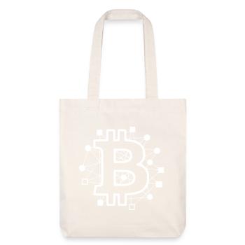 Bitcoin Board Circuit Tech Crypto - Stanley/Stella Heavyweight Recycled Tote Bag - natural white - Front