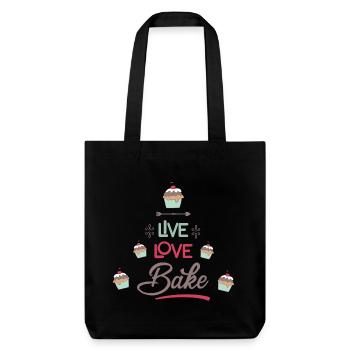 faire cuire au four - Tote bag épais recyclé Stanley/Stella - noir - Devant