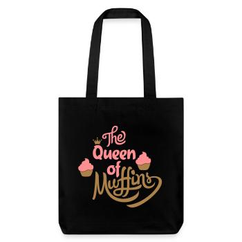 muffins - Tote bag épais recyclé Stanley/Stella - noir - Devant