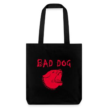 Wicked dog - Stanley/Stella Heavyweight Recycled Tote Bag - black - Front