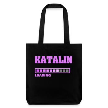Bébé Katalin - Tote bag épais recyclé Stanley/Stella - noir - Devant