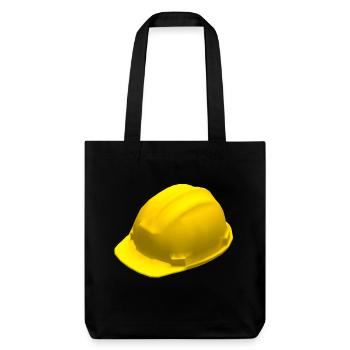 casque - Tote bag épais recyclé Stanley/Stella - noir - Devant