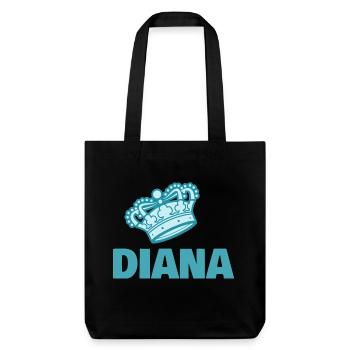 Cadeau pour Diana - Tote bag épais recyclé Stanley/Stella - noir - Devant