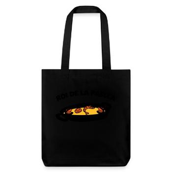 roi de la paella - Stanley/Stella Heavyweight Recycled Tote Bag - black - Front