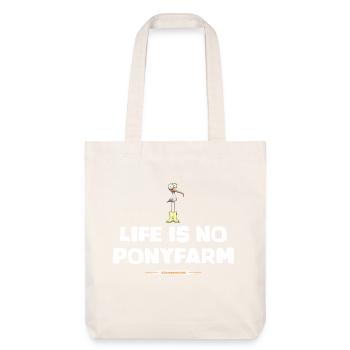 Coastal Unicorn Idioms Proverb - English - Stanley/Stella Heavyweight Recycled Tote Bag - natural white - Front