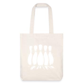 Quilles de bowling - Tote bag épais recyclé Stanley/Stella - blanc cassé - Devant