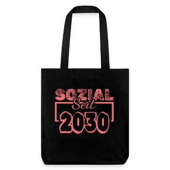 Travailleurs sociaux 2030 - Tote bag épais recyclé Stanley/Stella - noir - Devant