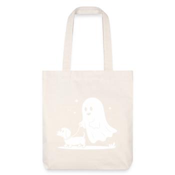 Ghost Dog Night Friend - Stanley/Stella Heavyweight Recycled Tote Bag - natural white - Front