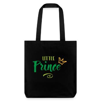 little prince - Stanley/Stella recycelter Heavyweight Stoffbeutel - Schwarz - Vorne