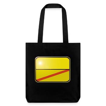 Blank signpost - Stanley/Stella Heavyweight Recycled Tote Bag - black - Front
