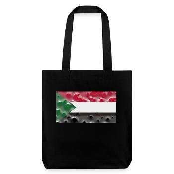 Soudan - Tote bag épais recyclé Stanley/Stella - noir - Devant