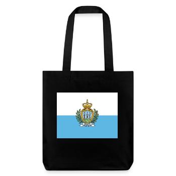 Saint-Marin - Tote bag épais recyclé Stanley/Stella - noir - Devant