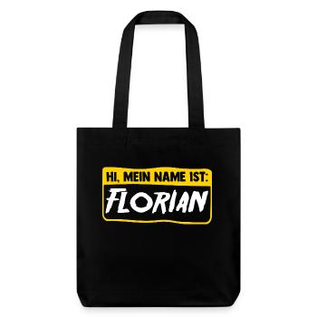 Florian - Stanley/Stella Heavyweight Recycled Tote Bag - black - Front
