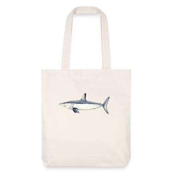 Shark Mako Marrajo - mako shark - requin - Stanley/Stella Heavyweight Recycled Tote Bag - natural white - Front