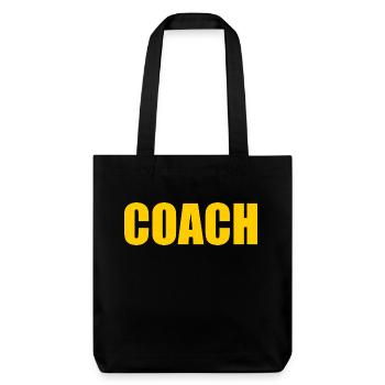 Entraîneur - Tote bag épais recyclé Stanley/Stella - noir - Devant