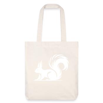 Swift Squirrel Ink Style Drawing - Stanley/Stella Heavyweight Recycled Tote Bag - natural white - Front