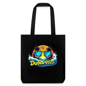 Trip Dubai 2025 T-shirts Femme - Tote bag épais recyclé Stanley/Stella - noir - Devant