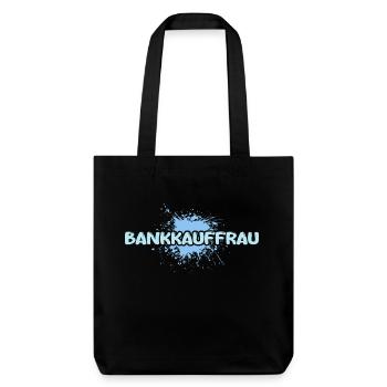 Employé de banque - Tote bag épais recyclé Stanley/Stella - noir - Devant