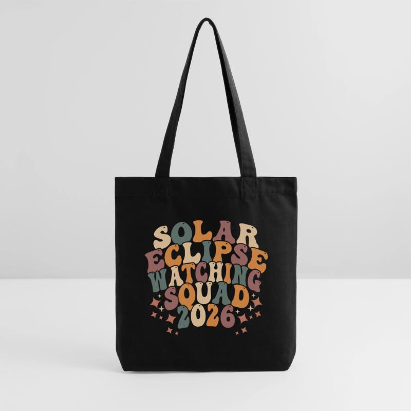 Solar Eclipse Squad 2026 Stanley/Stella Heavyweight Recycled Tote Bag