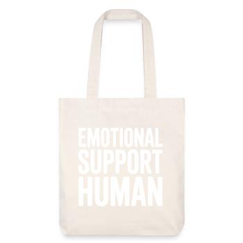 Soutien émotionnel humain - Tote bag épais recyclé Stanley/Stella - blanc cassé - Devant