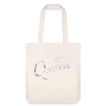 Queen Partnerlook King & Queen Gift - Stanley/Stella Heavyweight Recycled Tote Bag - natural white - Front