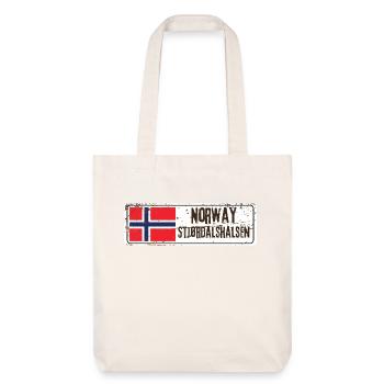 Stjørdalshalsen, Norvège - Tote bag épais recyclé Stanley/Stella - blanc cassé - Devant