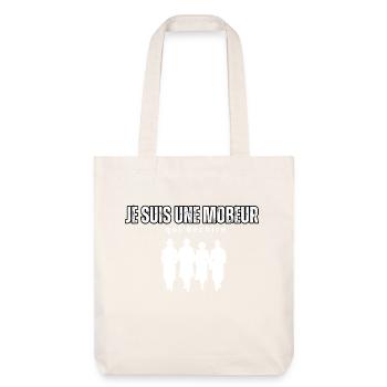 mobeur qui déchire - Tote bag épais recyclé Stanley/Stella - blanc cassé - Devant