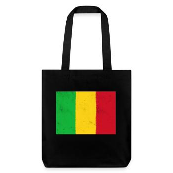 Drapeau du Mali - Tote bag épais recyclé Stanley/Stella - noir - Devant