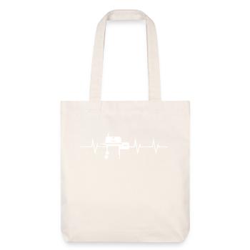 BBQ Frequency - Stanley/Stella Heavyweight Recycled Tote Bag - natural white - Front