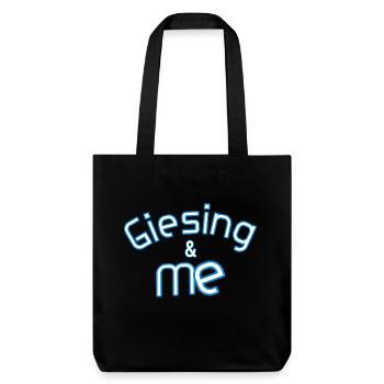 Giesing et moi - Tote bag épais recyclé Stanley/Stella - noir - Devant