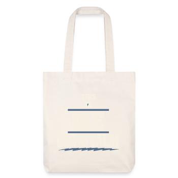 Périménopause Humour Périménopause - Tote bag épais recyclé Stanley/Stella - blanc cassé - Devant
