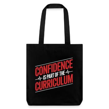 Paramedic Confidence Is Part Of Emergency Services - Stanley/Stella Heavyweight Recycled Tote Bag - black - Front