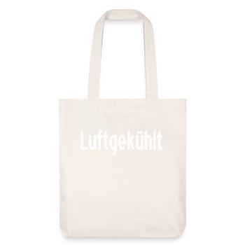 Luftgekühlt - German Word - Stanley/Stella recycelter Heavyweight Stoffbeutel - Naturweiß - Vorne