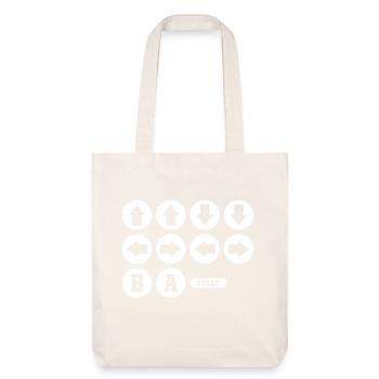 Cheat Code Video Game - Stanley/Stella Heavyweight Recycled Tote Bag - natural white - Front