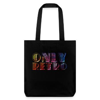 Only retro - Stanley/Stella Heavyweight Recycled Tote Bag - black - Front