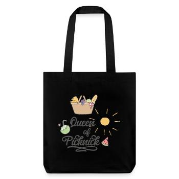 Pique-nique - Tote bag épais recyclé Stanley/Stella - noir - Devant