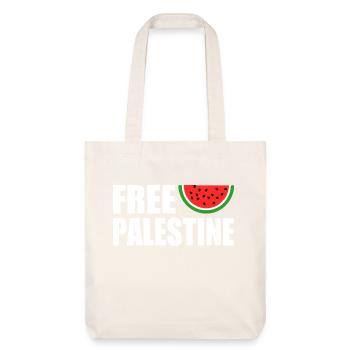 Free palestine - Tote bag épais recyclé Stanley/Stella - blanc cassé - Devant