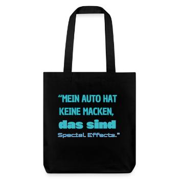 « Effets spéciaux » - Tote bag épais recyclé Stanley/Stella - noir - Devant