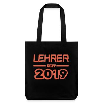 2019 - Tote bag épais recyclé Stanley/Stella - noir - Devant