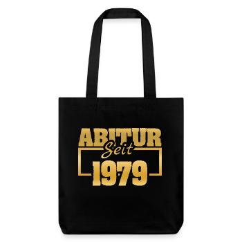 Graduating Class of 1979 - Stanley/Stella Heavyweight Recycled Tote Bag - black - Front