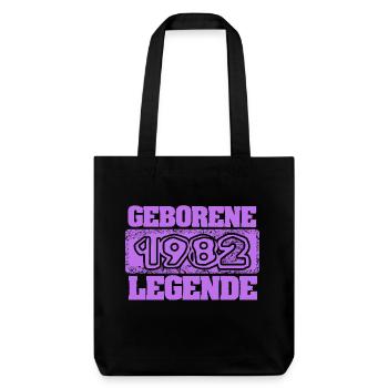 1982 - Tote bag épais recyclé Stanley/Stella - noir - Devant